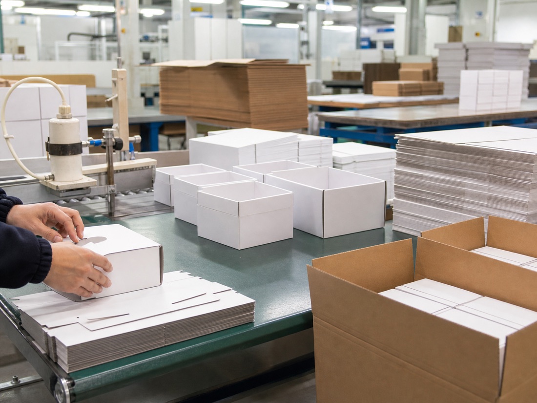 Pre-production assembly in packaging production