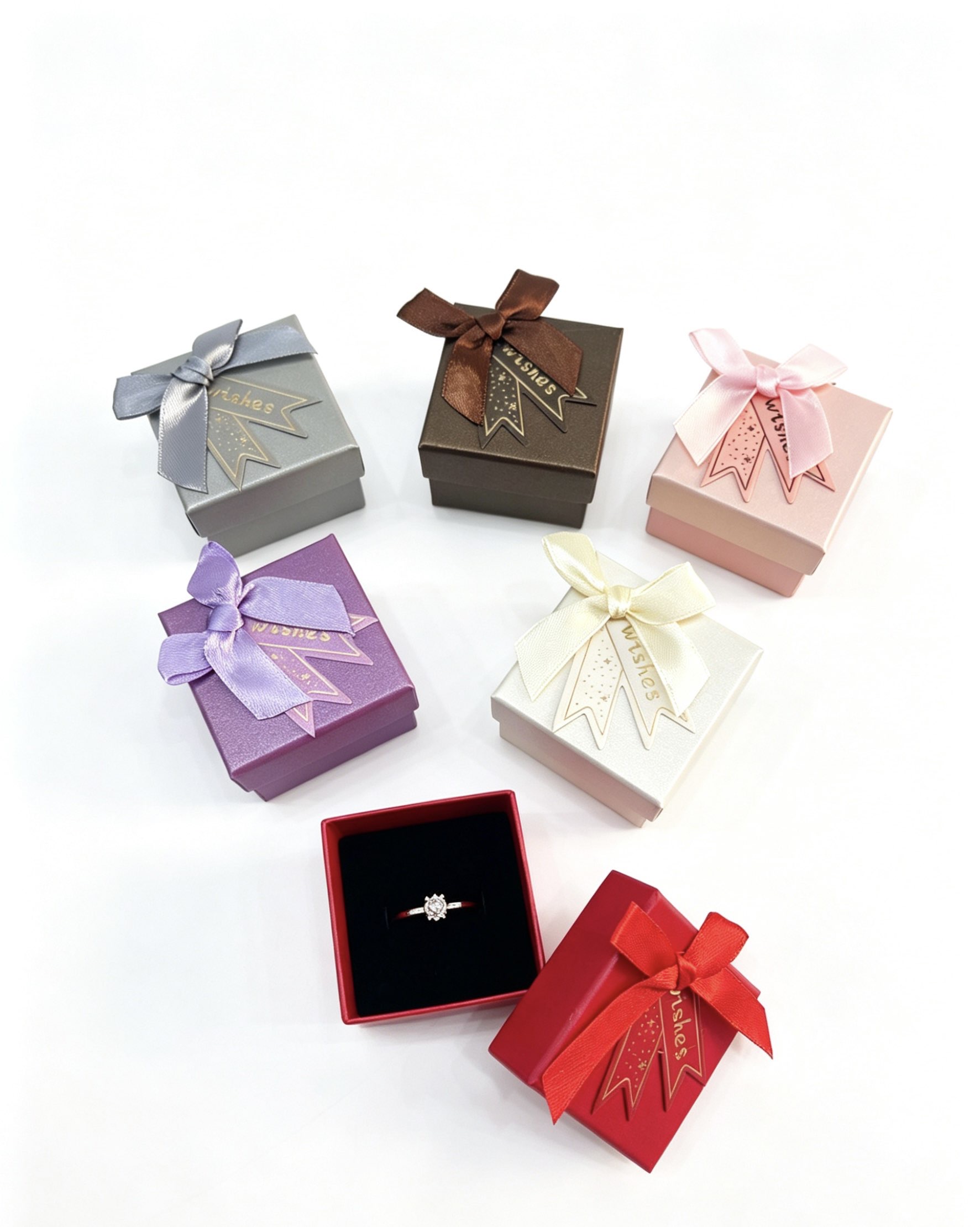 Ribbon Jewelry Box Set packaging