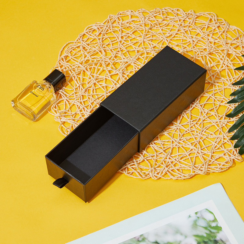 Black Drawer Box Single packaging