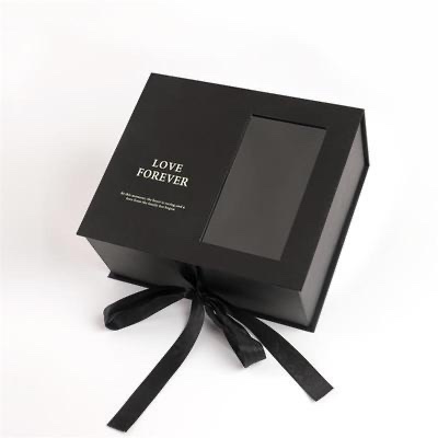 Black Window Gift Box packaging
